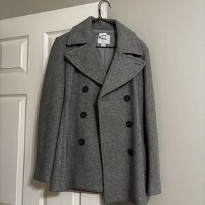 Old Navy Charcoal Pea Coat
